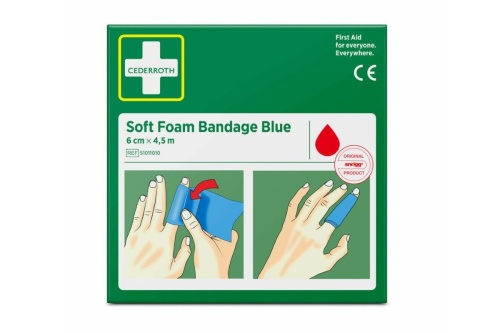 Cederroth Soft Foam Bandage Blue 