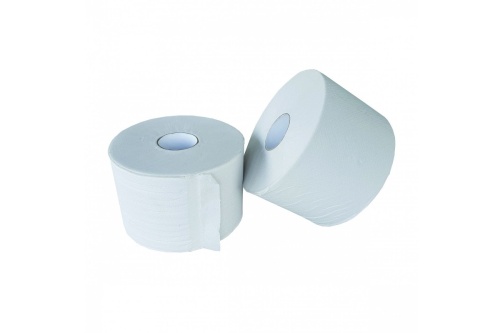 Compact Toiletpapier Recycled Wit - 2-laags