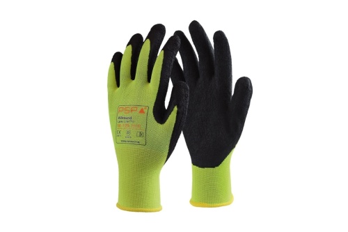 Werkhandschoen PSP 10-125 Allround Latex Lite Pro Hi-Viz