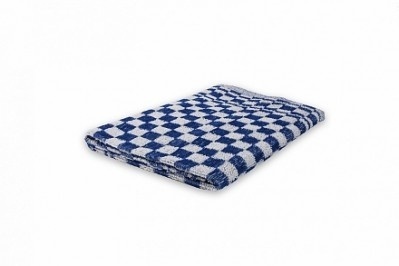 Keukendoek 60 x 60 cm blauw/wit